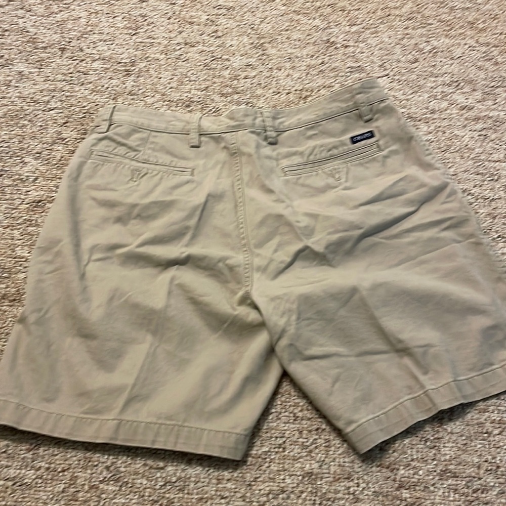 Chaps Jean shorts in tan - Picture 2 of 4